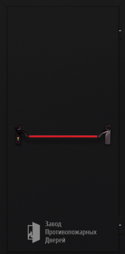 Фото двери «Однопольная глухая с антипаникой №44» в Верее