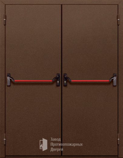 Фото двери «Двупольная глухая с антипаникой №18» в Верее