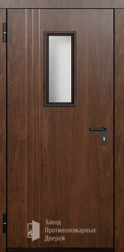 Фото двери «Однопольная МДФ со стеклом» в Верее