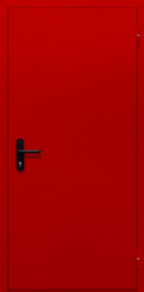 Фото двери «Однопольная глухая (красная)» в Верее