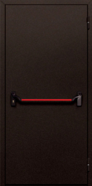 Фото двери «Однопольная глухая с антипаникой №410» в Верее