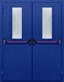 Фото двери «Двупольная со стеклом и антипаникой №63» в Верее