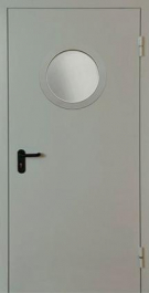 Фото двери «Однопольная с круглым стеклом EI-30» в Верее