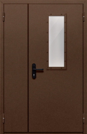 Фото двери «Полуторная со стеклом №28» в Верее