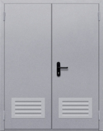 Фото двери «Двупольная с решеткой» в Верее