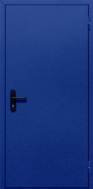 Фото двери «Однопольная глухая (синяя)» в Верее